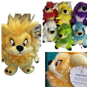 Lot of 7 Neopets Yurble Plushies Vintage 2004 with tags